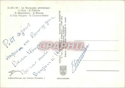 Burgundia — Ziemia Tradycji — Wydawnictwo Hachette — Rewers