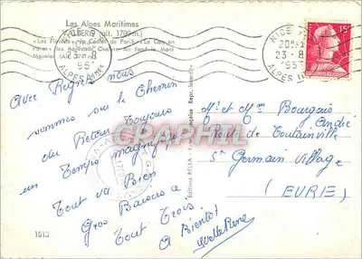 Valberg — Alpes-Maritimes — Edições Rella n°1813 — Verso