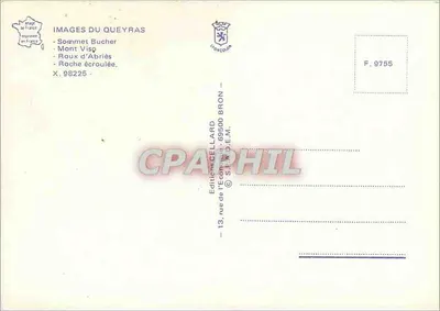 Images du Queyras — Dauphiné — Éditions de l'Écervin Bron — Verso