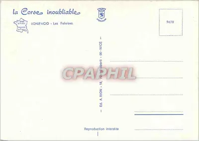 Bonifacio - As Foloises — editor A. Rion, série 94/70 — Verso