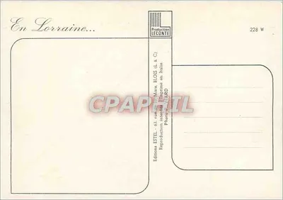 Nancy — Plac Stanisława — Étel — Rewers