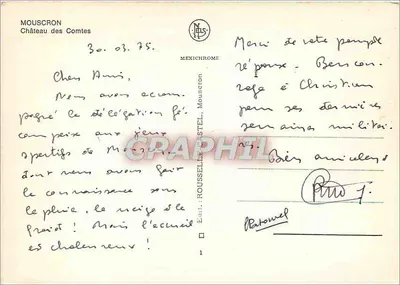 Mouscron — Zamek Wspólnoty — Wydawca IRIS — Rewers
