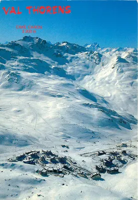 Val Thorens — Cime Caron 3 200 m — Fotografia J.-P. France - Edições