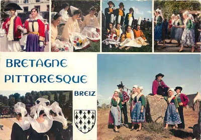 Bretanha pitoresca — Breiz — Edições de Arte Jos. Le Douré