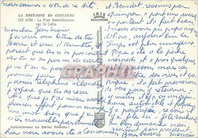 O Ponte Saint-Maurice — sobre a Laïta — Edições Iris Mexichrome — Verso