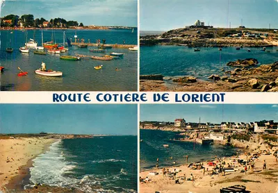 Rotunda Costeira de Lorient — vista da costa — Edição Iris Jos