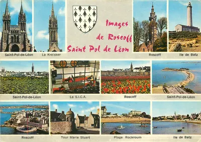 Saint-Pol-de-Léon — Roscoff — Ile de Batz — Imagens de Roscoff