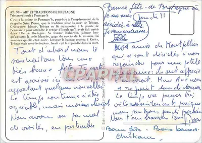 Tristan e Iseult em Penmarc'h — Éditions Joël Deare — n° 584 — Verso