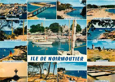 Ilha de Noirmoutier — vista panorâmica — Impressor Combier, n° 3 CP 81 2298