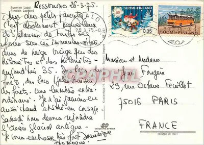 Feste della Lapponia — Suomen Lappi — editore IncoPinafrica — Verso