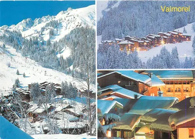 Valmorel — estação de esqui na Savoia — Foto Pierre Jacques-Foc
