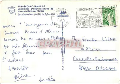 Casa dos Curtidores — Strasbourg (Bas-Rhin) — Edição Mexichrome — Verso