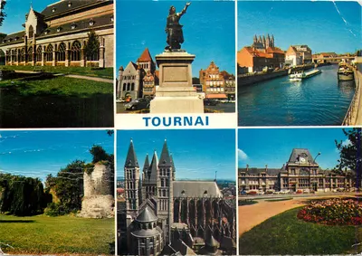 Tournai — vista panorâmica — Mexichrome