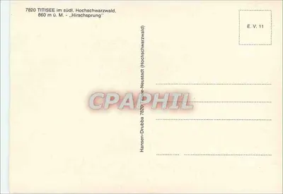 Statua łosia — Hölleental — Hansen-Drubba — Rewers