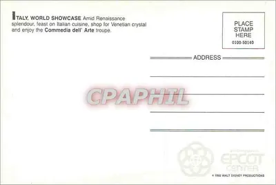 Wenecja — Reprodukcja dzwonnika Wenecji w Epcot — EPCOT Center — Rewers