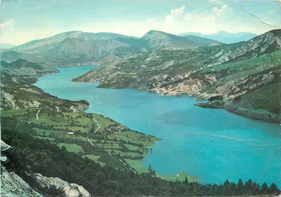 Lago do Barragem de Serre Ponçon — vista geral — editor desconhecido, n° 265