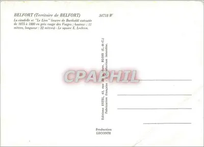 벨포르 — 성채와 레온 — 출판사 에스텔 — 뒷면