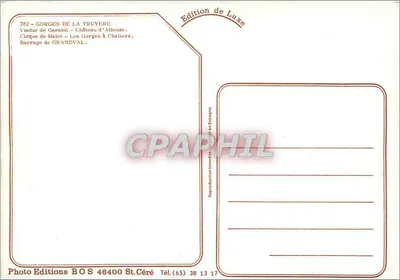 Góry Truyère — Most Garsbit, Zamek Alleuze, Zadanie Grandval — Wydanie luksusowe — Rewers