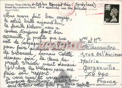 A península de Gower — paisagens e cavalos — editor The Gower Peninsula — Verso