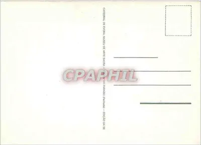 Estátua da Virgem com o Menino — Catedral de Évora — Verso