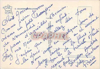 Normandzki dom w Jipe — Jipé — wydawca Jipé — Rewers