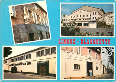 Limoux - Blanquette — cooperativa e vinhedos — Edições Audimares, Perpignan