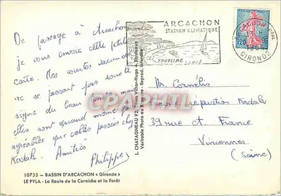 Basen Arcachon — Trasa Corniche i Las — L. Chatagne Fotografia & Vidor-Hugo — Rewers