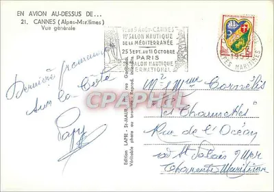 Cannes — Widok ogólny — Wydawnictwo Lapie - St-Maur — Rewers