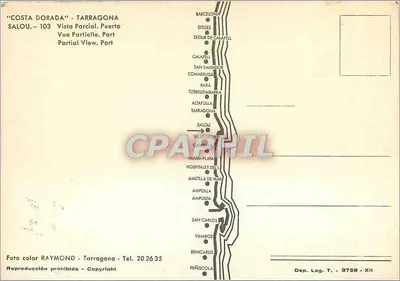 Salou — Port — Fotografia kolorowa RAYMONGD — Rewers