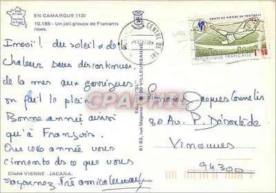 Flaminki — Camargue (13) — Wydawnictwo Vienne-Jacana — Rewers