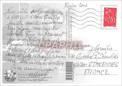 Guadalupe — Allée Dumanoir, Darse de Pointe-à-Pitre, Cascade aux Ecrevisses — Éditions Mosny & André Exbrayat — Verso