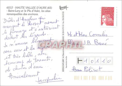 Saint-Lary — Vale do Aure — Edições Lary — Verso
