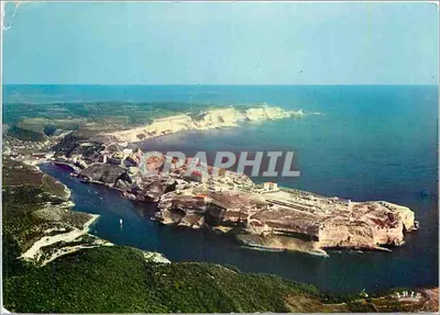 Vista aerea di Bonifacio — Entrata attraverso il Goulet — Edizioni Dipiome, n° 20.041.144