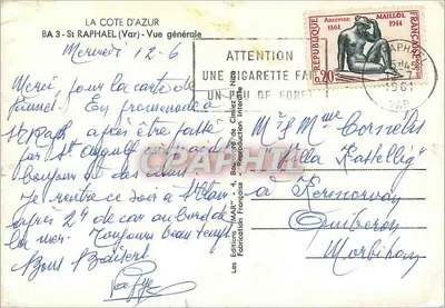 Saint-Raphaël (Var) — Algemene uitzicht — De Éditions « MAKA » — Achterkant