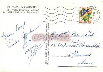 Arles — Teatr Starożytny i Areny — Wydawnictwo Lapie St-Maur — Rewers