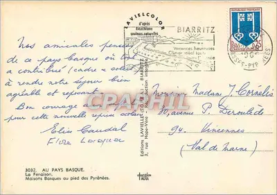 W kraju Baszków — Lavielle, nr 2032 — Rewers
