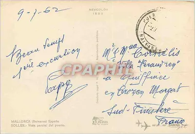Soller — Częściowy widok portu — Graphil — Rewers