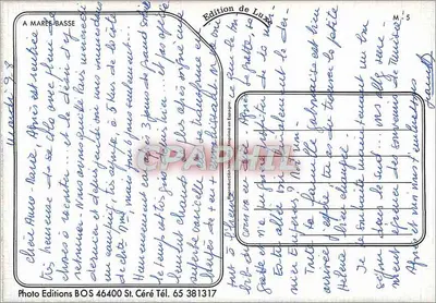 Barco em uma praia com maré baixa — Edição de Luxo, n°5 — Verso