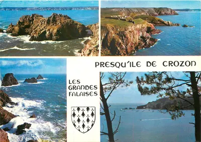 As Grandes Falésias — Presqu'île de Crozon — Editor Art JOS, Le Douré, Chateaulin