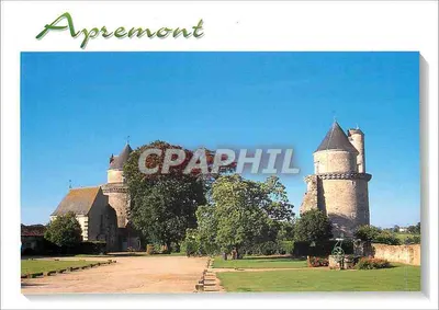 Apremont — Castelo com torres — Edições Dubray