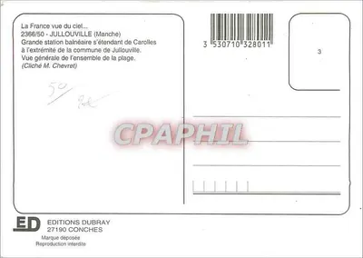 Apremont — Castelo com torres — Edições Dubray — Verso