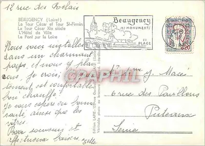 Beaugency — Lembra... — Edição LARIE — Verso