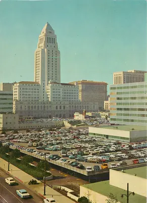 Los Angeles City Hall — vista panorâmica — JAL, n° 102-P-022