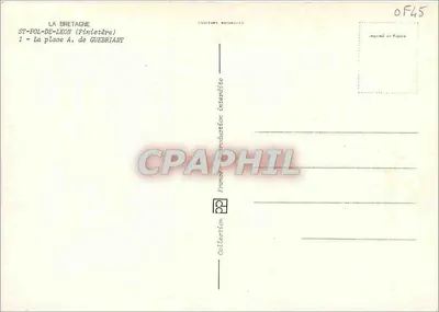 Place A. de Guebriant — Saint-Pol-de-Léon (Finistère) — Coleção Intervivio — Verso