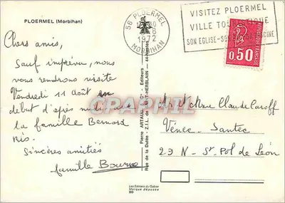 Ploërmel — Miejsca i zabytki — Wydawnictwo Gaber — Rewers