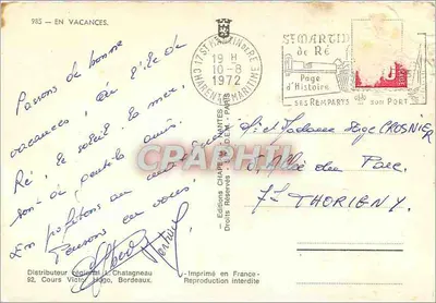 Família e jumento — cena de campo — Rosy — Verso