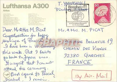 Lufthansa Airbus A300 — características técnicas — Verso