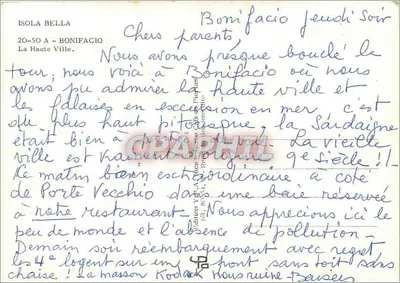 Bonifacio — A Alta Cidade — Edição Y. A. Mace — Verso