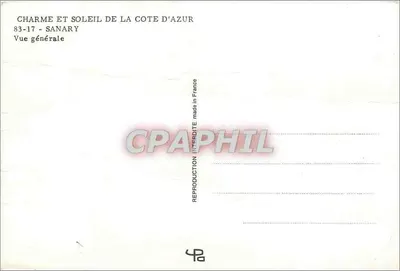 Sanary-sur-Mer — Algemene uitzicht — 83-17 — Achterkant