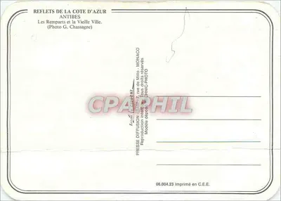 Antibes — I Muri e il Vecchio Quartiere — Presse Diffusion - Monaco — Verso